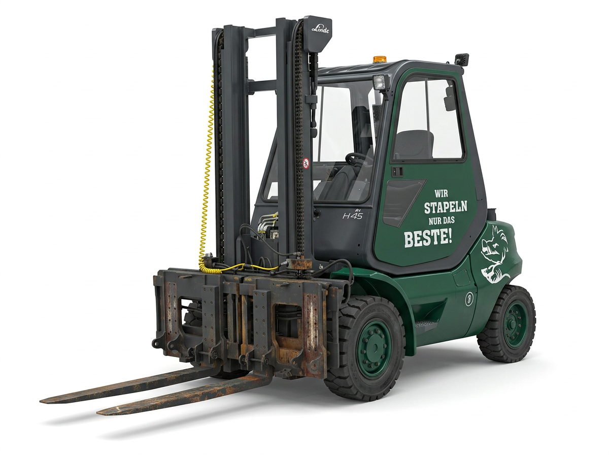 Linde H45T lpg forklift