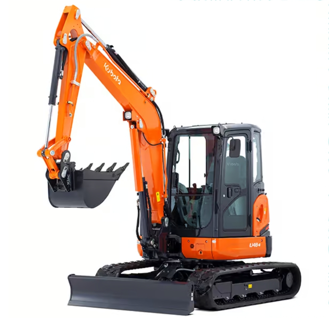 Kubota U48-4 excavator with rototilt