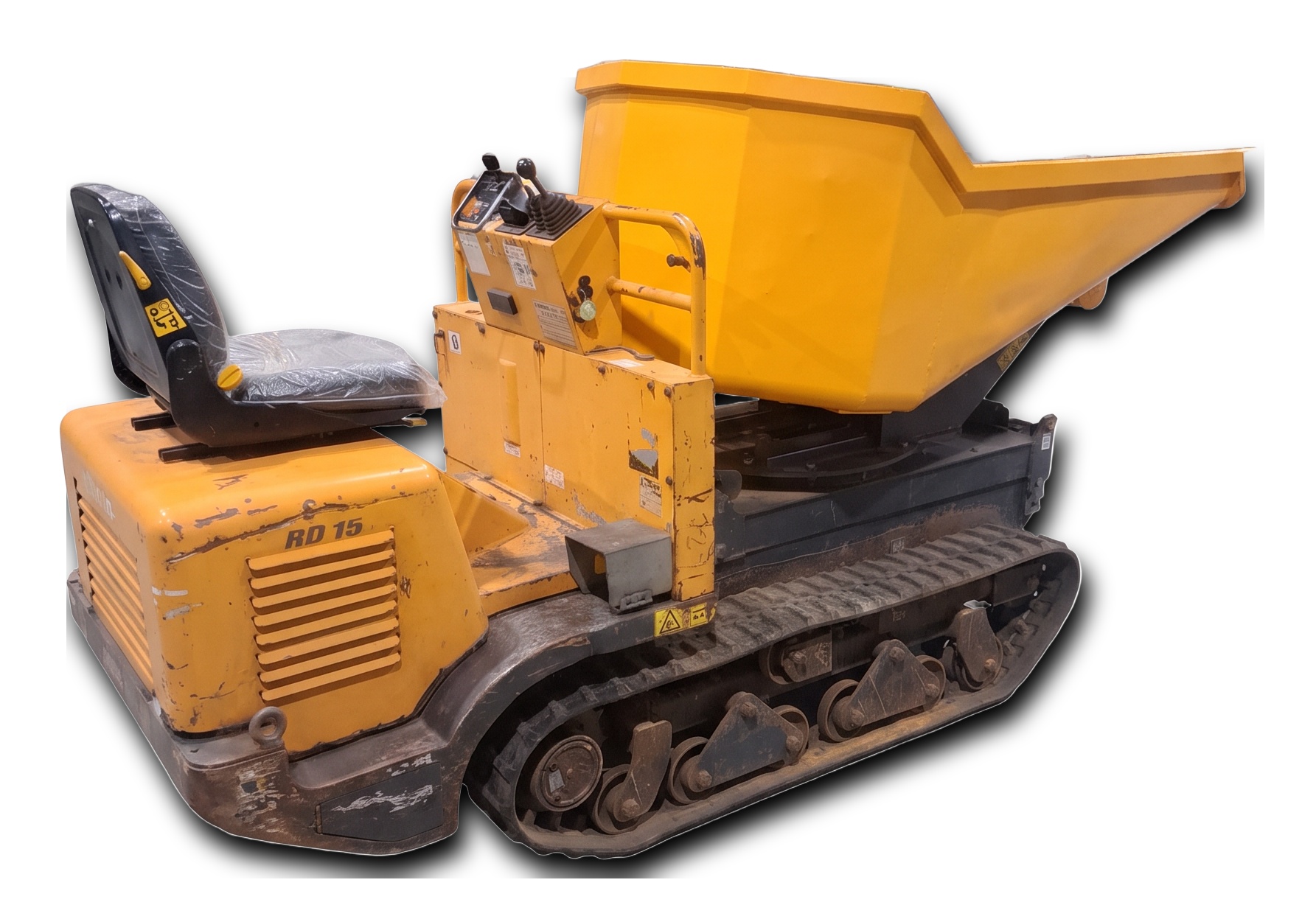 Mustang RD15 tracked dumper