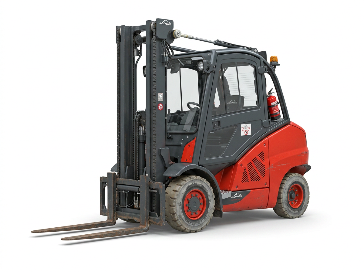 Linde H50D-02 diesel forklift