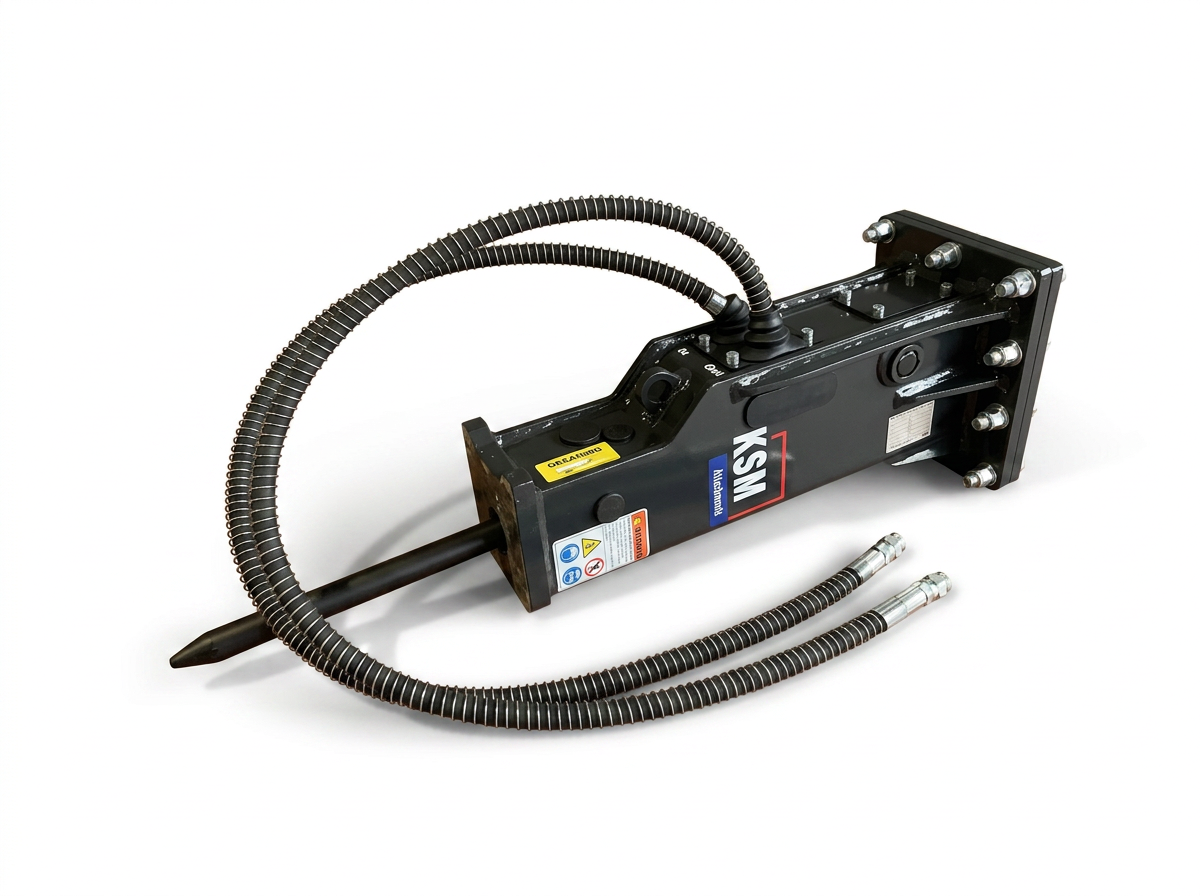 Hydraulic breaker 5–8 t attachment