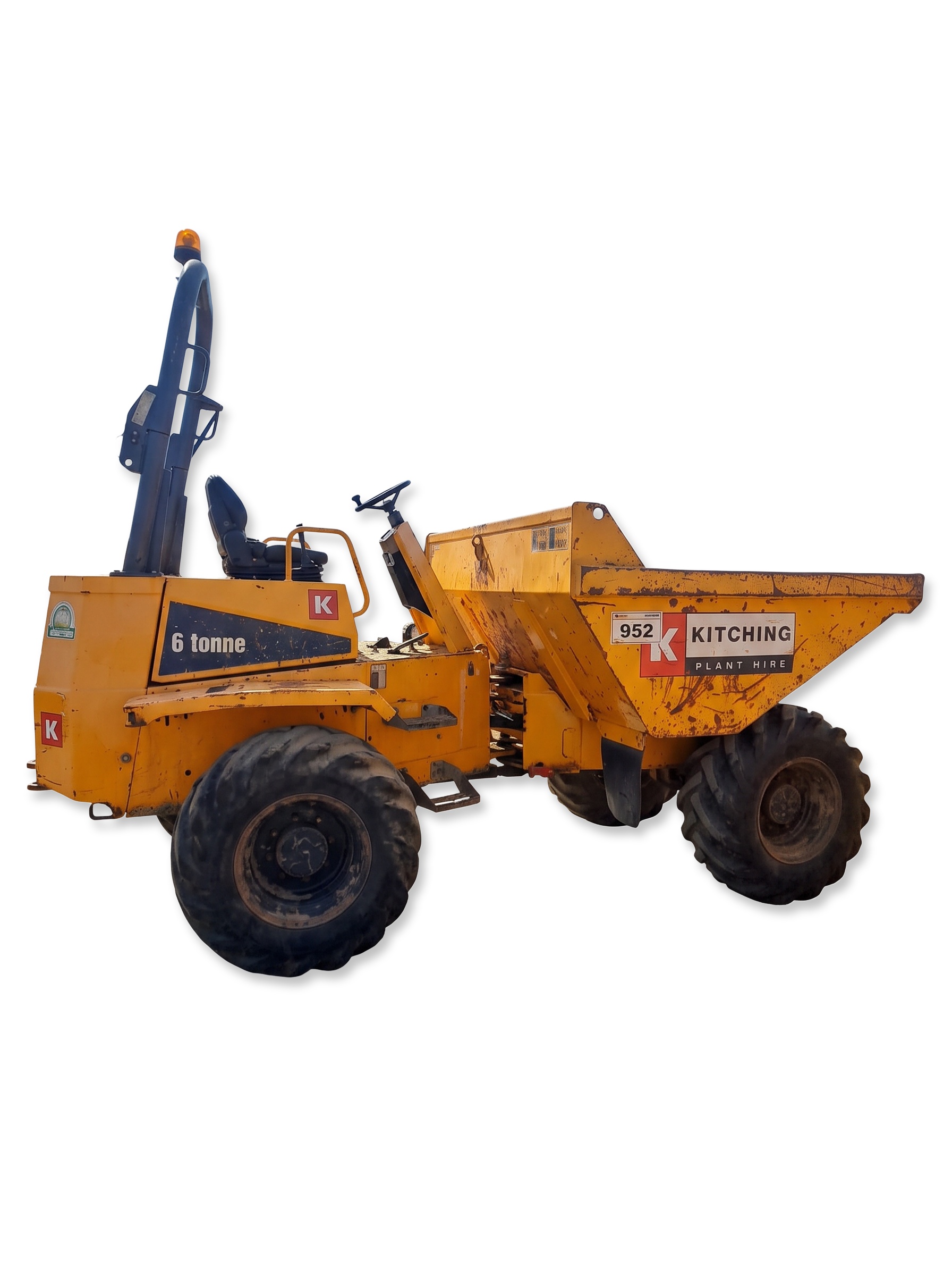 Thwaites MACH865 6 t site dumper